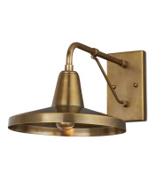 Currey 5500-0055 - Mariner Brass Outdoor Wall Sconce