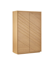 Currey 3000-0315 - Margot Natural Oak Storage Cabinet