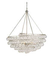 Currey 9002 - Stratosphere Silver Chandelier