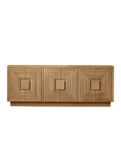 Currey 3000-0336 - Morombe Washed Oak Credenza