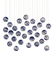 Currey 9000-1010 - Palatino 30-Light Linear Multi-Drop Pendant