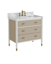 Currey 3800-0018 - Aster 36" Vanity with Rectangular Undermount Sink