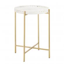  4000-0146 - Freya Marble Accent Table