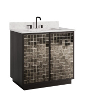 Currey 3800-0013 - Mosaico 36" Vanity with Rectangular Undermount Sink