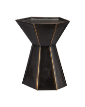 Currey 4000-0175 - Merola Black Accent Table