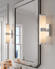 Currey 5800-0077 - Brenham Small Nickel Wall Sconce