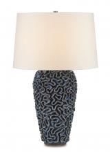  6000-0745 - Milos Blue Table Lamp