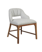 Currey 7000-1102 - Inga Chair, Greenlight Powder