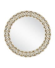 Currey 1000-0136 - Ellaria Round Mirror