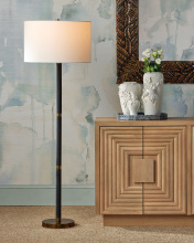 Currey 8000-0181 - Gavin Black Floor Lamp