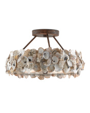 Currey 9000-0265 - Oyster Shell Semi-Flush Mount