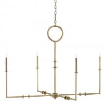  9000-0085 - Rogue Brass Chandelier