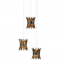  9000-1041 - Alsop 3-Light Round Multi-Drop Pendant