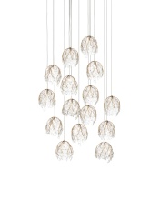 Currey 9000-1390 - Banyan 15-Light Round Multi-Drop Pendant