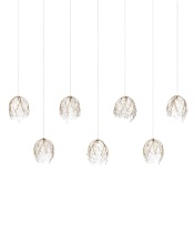 Currey 9000-1394 - Banyan 7-Light Linear Multi-Drop Pendant