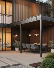 Currey 9500-0022 - Bothy Double Outdoor Pendant