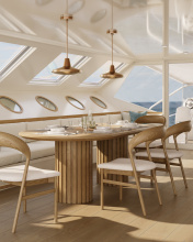 Currey 9500-0026 - Mariner Brass Outdoor Pendant