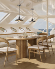 Currey 9500-0027 - Mariner Silver Outdoor Pendant