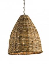  9845 - Basket Natural Pendant