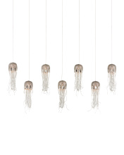 Currey 9000-1071 - Medusa 7-Light Linear Multi-Drop Pendant
