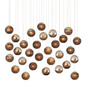 Currey 9000-1017 - Pathos 30-Light Linear Multi-Drop Pendant