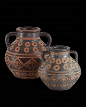 Currey 1200-0881 - Nought Vase Set of 2