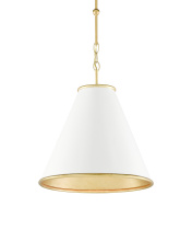 Currey 9000-0536 - Pierrepont Small White Pendant