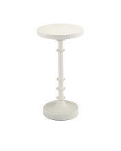 Currey 4000-0103 - Gallo White Drinks Table