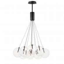  E25089-18BK - Burst-Multi-Light Pendant